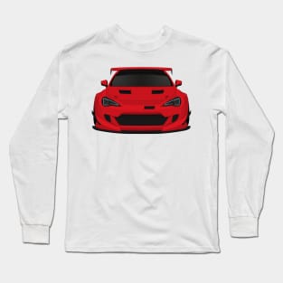 GT86 widebody Monaco-red Long Sleeve T-Shirt